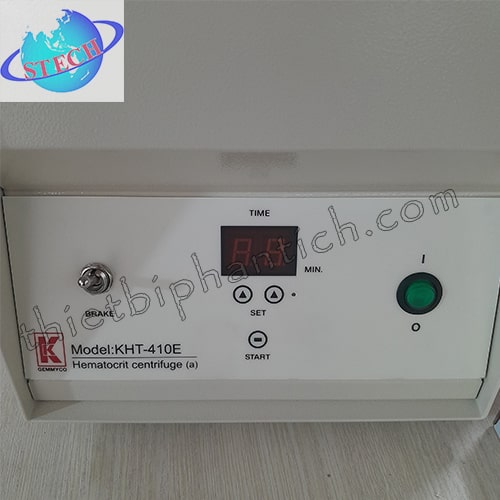 Máy ly tâm máu hematocrit Gemmy - Đài Loan KHT-410E